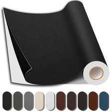 Leather Repair Kits, Large Vinyl Repair Patch for Couches Furniture  Black