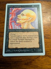 Sengir Vampire MTG Unlimited Uncommon Black Creature LP/MP