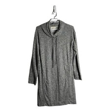 Max Studio Weekend Women's Gray Cowl Neck Sweater Dress