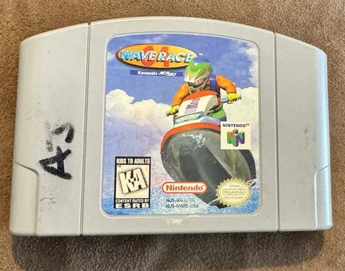 Wave Race 64 Nintendo 64 N64 Authentic Game Cartridge Only Untested