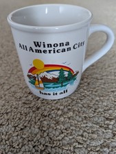 Winona Minnesota Papel Coffee Mug Vintage New