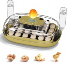 Incubators for Hatching Eggs, Egg Incubator with Automatic Egg Turning and Humid