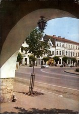 Bistrita Romania view vintage postcard f566