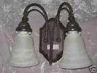 Unique Indoor Lighting Fixture Burnished Bronze New!