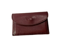 Christian Dior Porta Carte di Credito ID Pelle Marrone Vintage