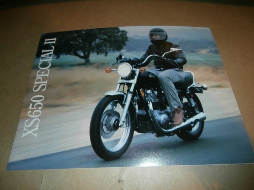 Original 1981 Yamaha XS650 Special II Motorcycle Sales Brochure