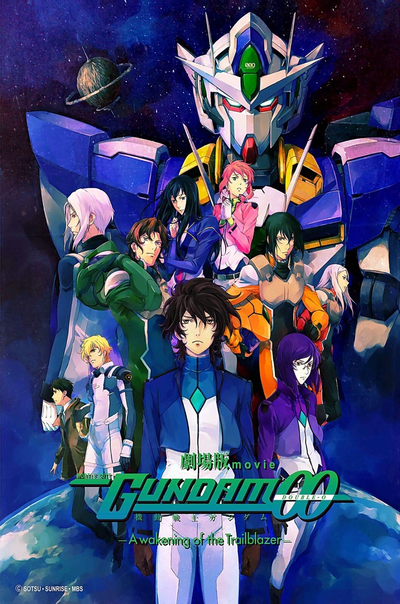 ガンダム00 ポスター Mobile Suit Gundam 00 Awakening Of The Trailblaze POSTER MADE IN