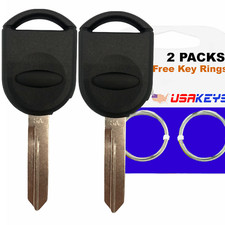 2 For Ford H92 H92-pt 80 Bit Uncut Transponder Chip Car Key Ignition 2003-2016