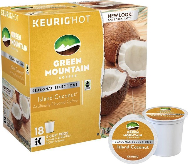 Green Mountain T6720 Coffee ,Island Coconut Kcup for sale online eBay