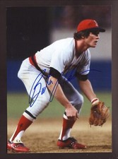 Butch Hobson Autograph Boston Red Sox Glossy 5x7 Color Photo