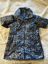 Dennis By Dennis Basso Puffer Jacket Women's Large Rn 98393 With Chain Tag