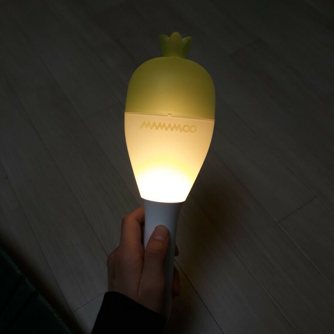 Mamamoo: Hand Holding Glowing Lightstick Moomoo Fandom Merch