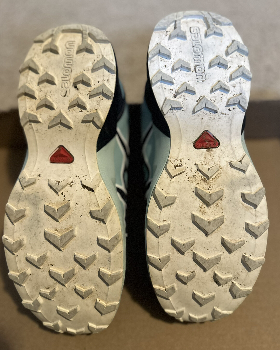 Scarpe da trekking blu Salomon Speedcross 409585 taglia 4