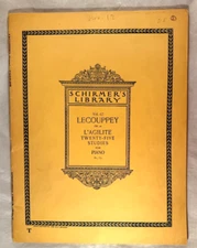 Lecouppey - L'agilite Twenty-Five Studies - Schirmer's Vol. 67