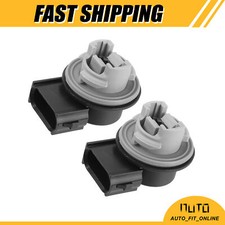 Turn Signal Light Bulb Socket 2U5Z13411DA TWO Custom for Ford F-150 2009-2014
