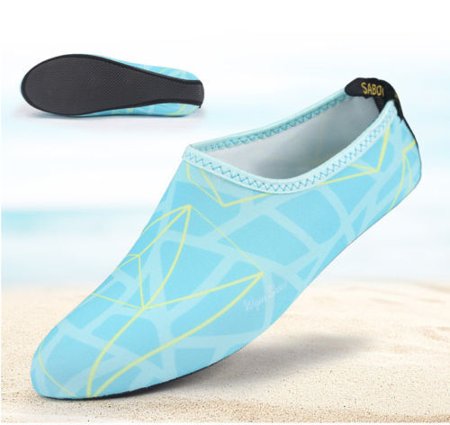 Scarpe acquatiche unisex piedi nudi calzini acquatici per spiaggia nuoto surf esercizio yoga - Foto 17 di 18