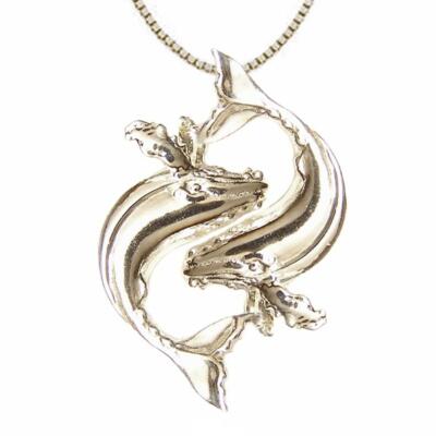 ネックレス・チョーカー BLENDOFF Humpback Whale Necklace Silver 925 New .925 Sterling Silver Humpback Whale Pendant Necklace | eBay