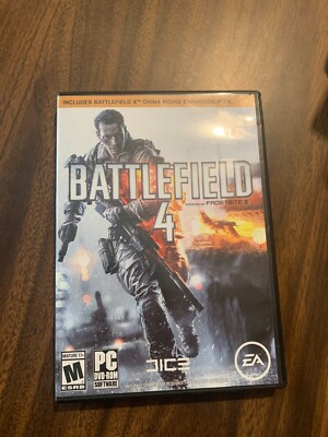 Battlefield 4 PC CD-Rom Video Game Rated M Dice EA Games
