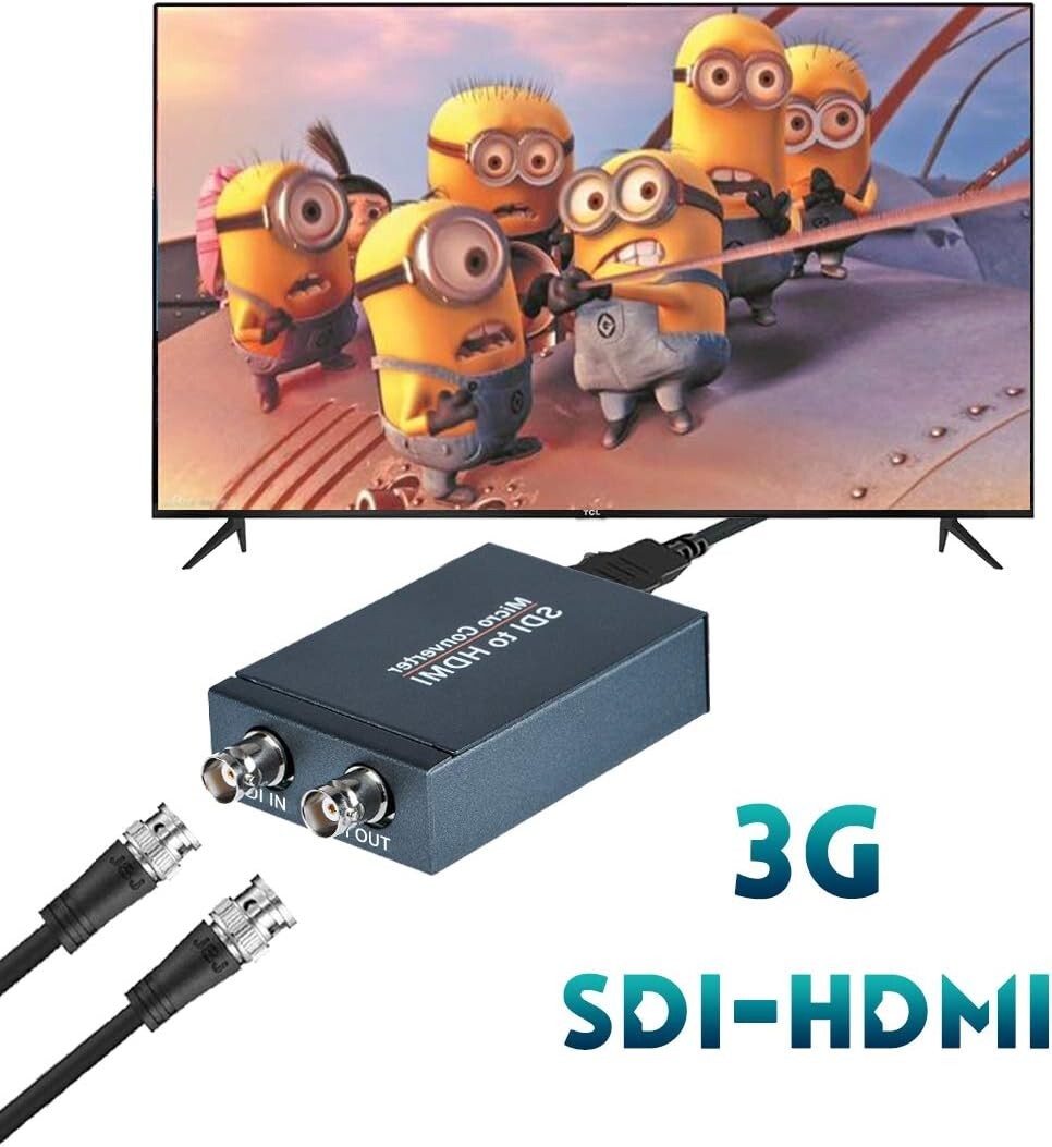 SDI to HDMIコンバータ Amazon | SDI to HDMI コンバーター 3G-SDI/HD-SDI/SD-SDI to