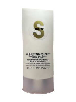 Tigi S Factor True Lasting Colour Conditioner - Shine, Soften, Seal 8.45 oz