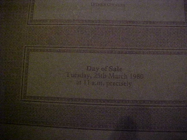 1980 SOTHEBY'S AUCTION CATALOG, IMPORTANT ENGLISH/IRISH DEFLTWARE #77426 - Image 2 of 4