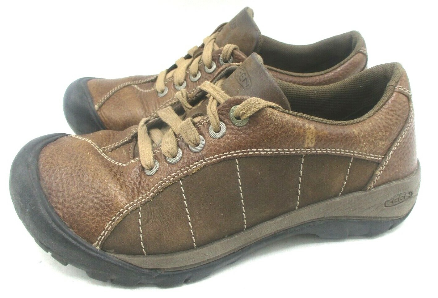 Scarpe da trekking Keen Presidio donna marroni stringate misura 7 5 Oxford punta