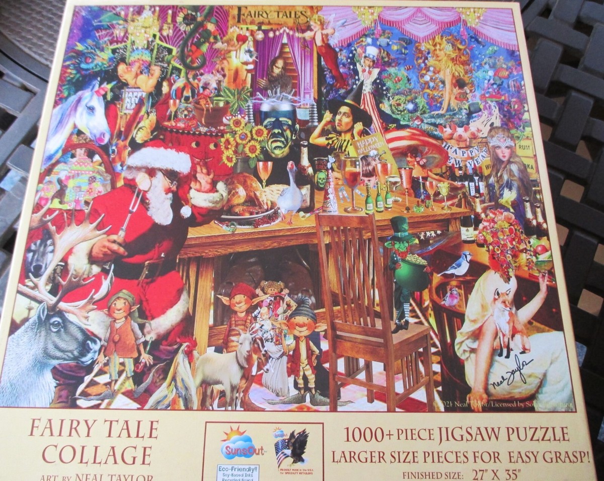 1,000 Piece Neal Taylor Art Puzzle 