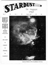 STARDUST #1 - 1940 sci-fi fanzine - L. Sprague de Camp, Robert Moore Williams