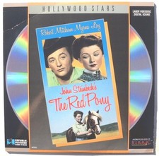 ROBERT MITCHUM / MYRUA LOY The Real Pony LASERDISC Republic Video US