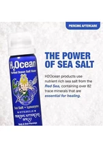 Piercing Aftercare Spray, Sea Salt Keloid & Bump Treatment, Wound Care Spray ...