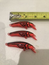 THREE (3) Halco 2 3/4”  LAZER  70 Lure’s in GREAT COLOR- NEW OLD STOCK  SL38