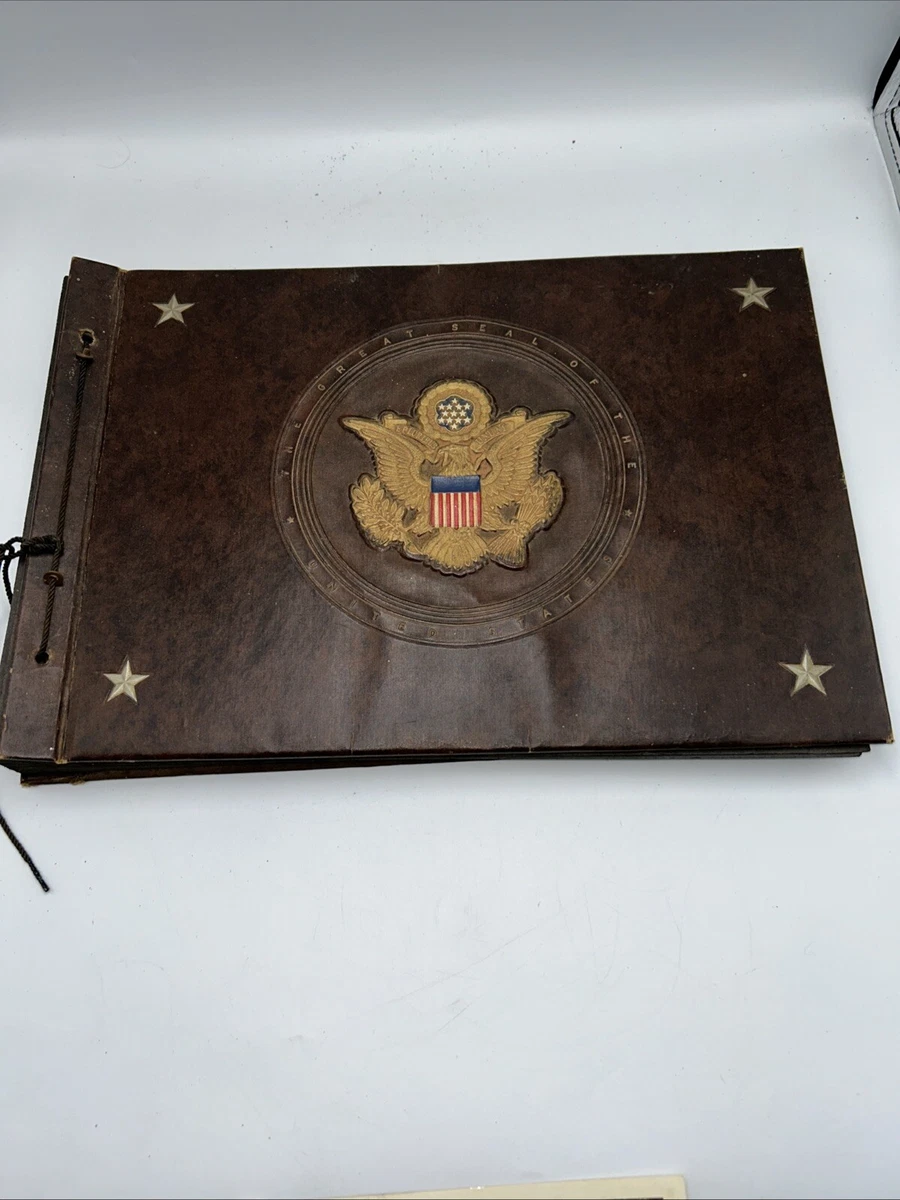 Wwii Photo Album In Original Ww2 Collectible Us Photographs for