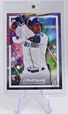 Julio Rodriguez 2021 Bowman Platinum Baseball #PE-9 Precious Elements Mariners