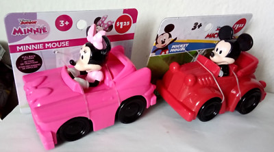 BRAND NEW Disney Junior Mickey And Minnie Mouse Pull Back Cars
