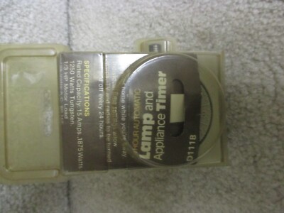 Intermatic 24hr lamp & appliance timer-new'old stock' sealed