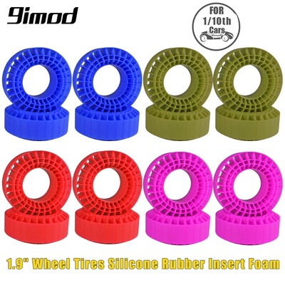 4PS 1.9'' Reifen Insert Rubber Foam 118-122mm Radreifen für 1/10 TRX4 TRX6 SCX10
