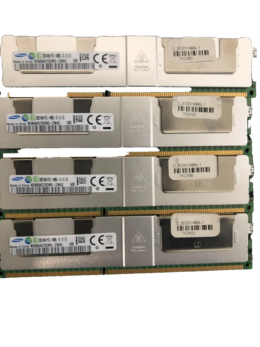 Samsung PC3-14900 (DDR3-1866) Bus Speed ECC Network Server Memory