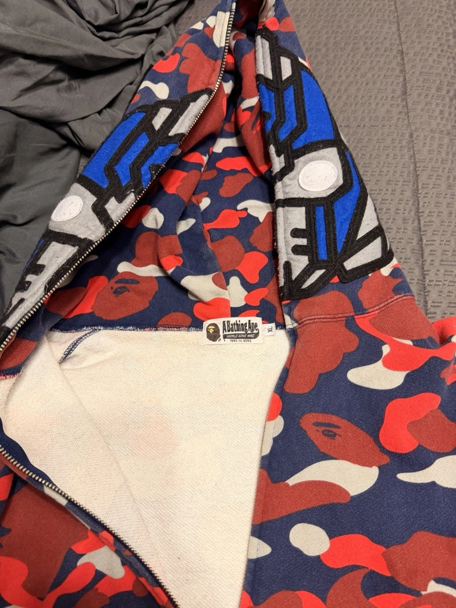 A Bathing Ape Red Clothing for Men for sale | eBay