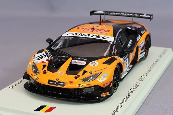Spark SB463 1/43 Lamborghini HuracÁN GT3 EVO NO.16 GRT Grasser 24H SPA 2021-image