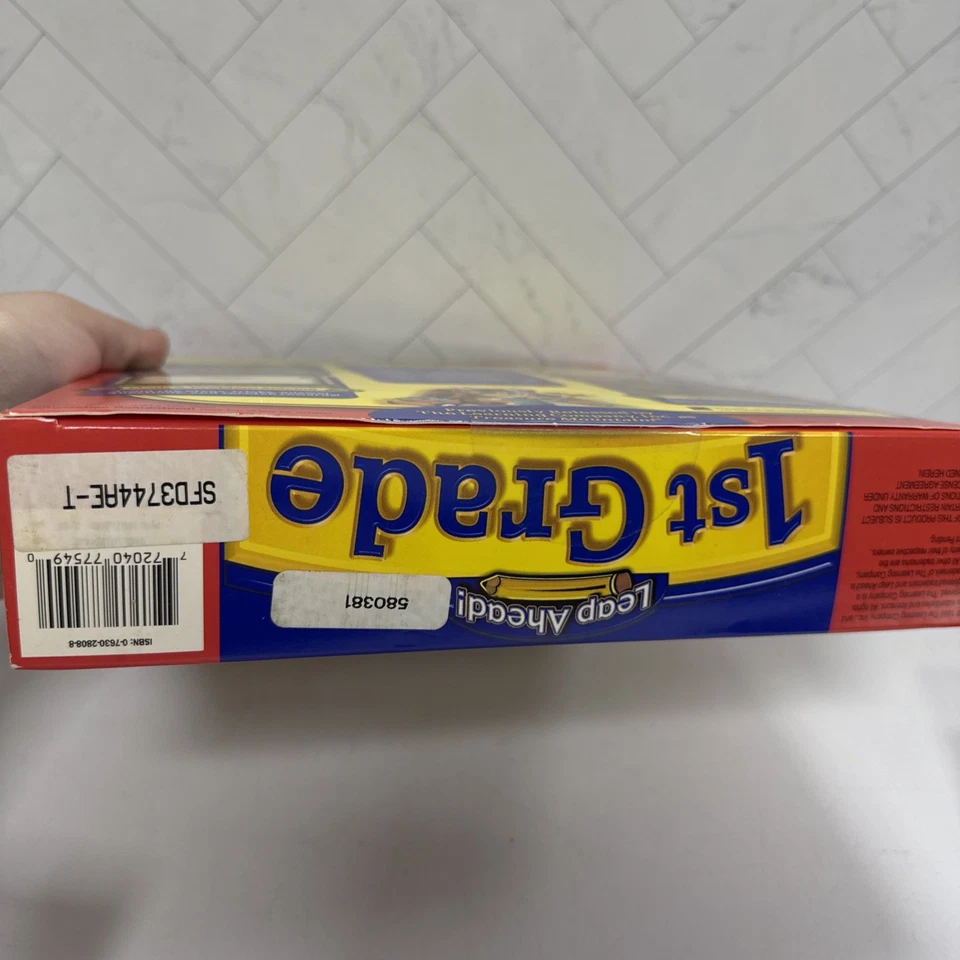 Leap Ahead 1st First Grade Ages 5-7 The Learning Company Big Box Vintage PC Game - Image 4 of 4