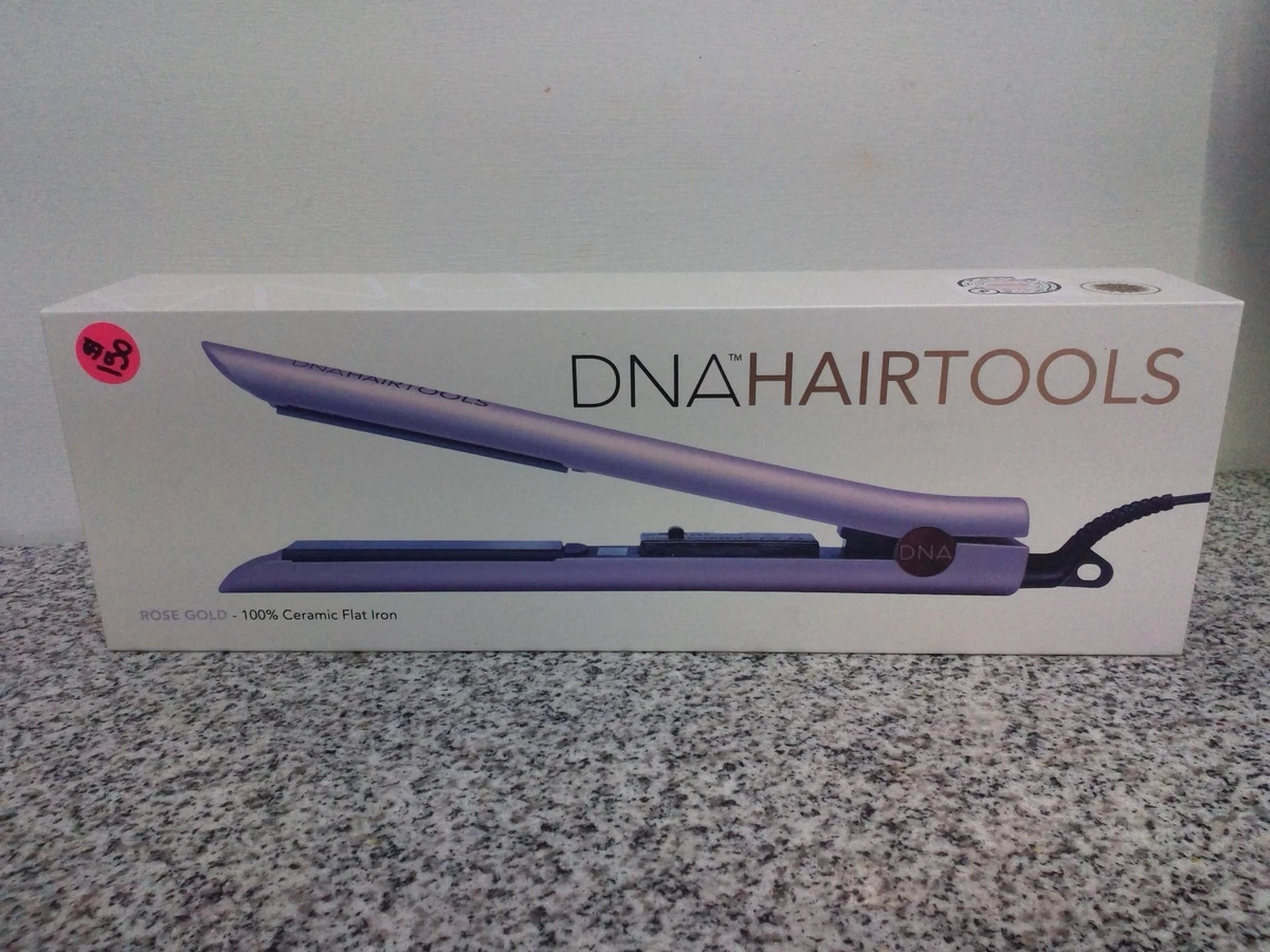 DNA Hair Tools Ceramic Flat Iron‎ Purple Zebra josestudios_007612_Rose_Gold_1  main image 3