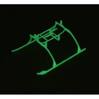 E-Flite EFLH2222GL Glow-in-the-Dark Landing Skids/Gear: Blade mCX & mCX2