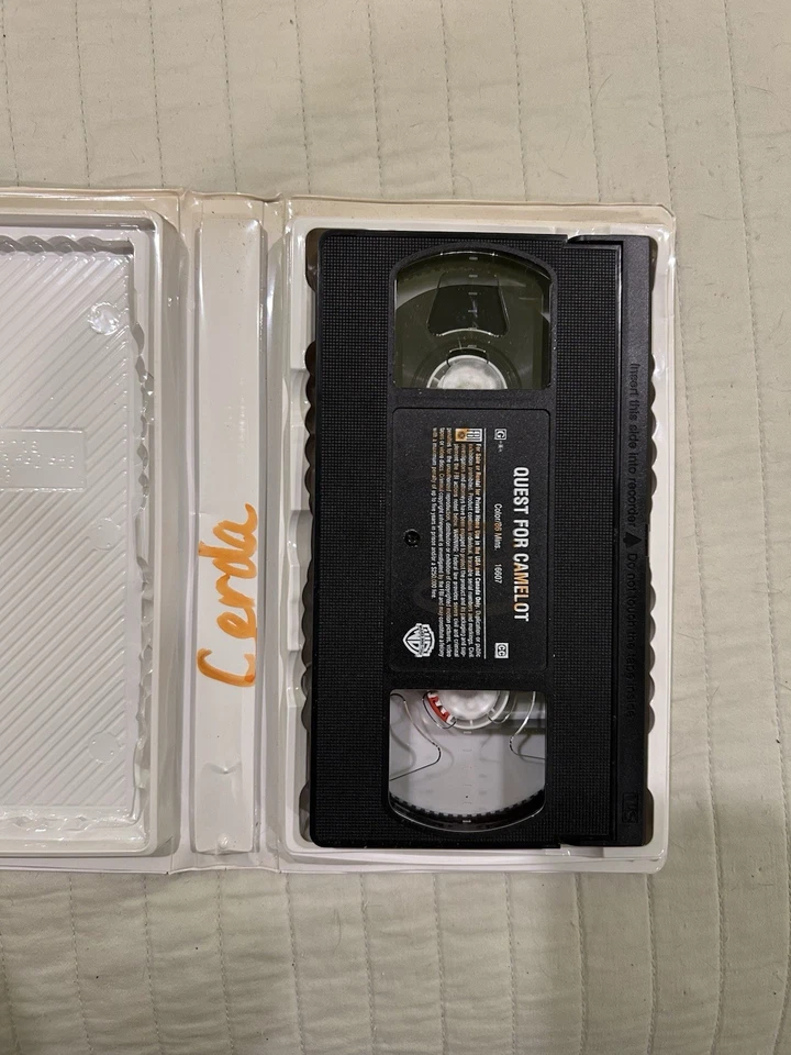 Warner Brothers Quest for Camelot VHS Tape - Image 3 of 4