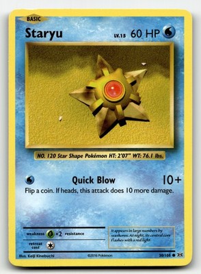 Staryu Evolutions 30/108