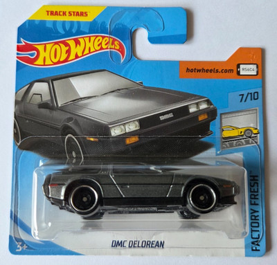 Hot Wheels 2018 DMC Delorean - Factory Fresh 7/10 FJW11 270/365 - Top Karte