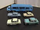 MATCHBOX LESNEY LOT OF FIVE MODELS INC CAR TRANSPORTER