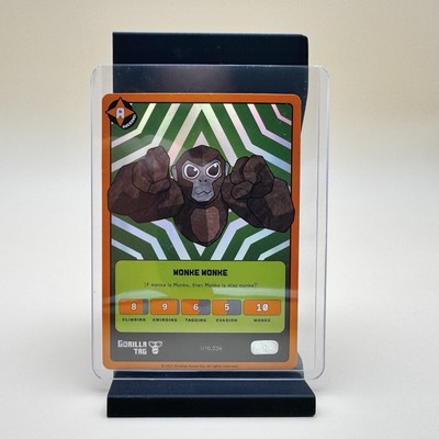 GORILLA TAG - Holographic Trading Card A Limited Edition 10234 - Another AXIOM
