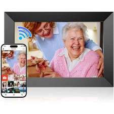 FRAMEO 10.1 inch Digital Photo Frame, 32GB WiFi Digital Frame, 1280x800 IPS L...