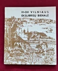 Exlibris exhibition catalogue III  Vilniaus Exlibris Bienale 1981 numbered 79