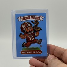 Fernando Mendoza Heismendoza Garbage Pail Kids Custom Sticker Card